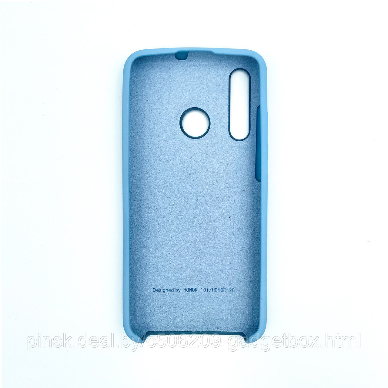 Чехол Silicone Cover для Huawei Honor 10i / Honor 20 Lite / P SMART 2019/ Honor 10 Lite, Морской голубой - фото 2 - id-p154459587