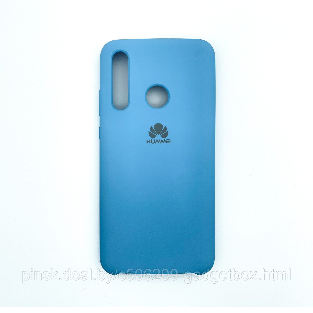 Чехол Silicone Cover для Huawei Honor 10i / Honor 20 Lite / P SMART 2019/ Honor 10 Lite, Морской голубой - фото 1 - id-p154459587