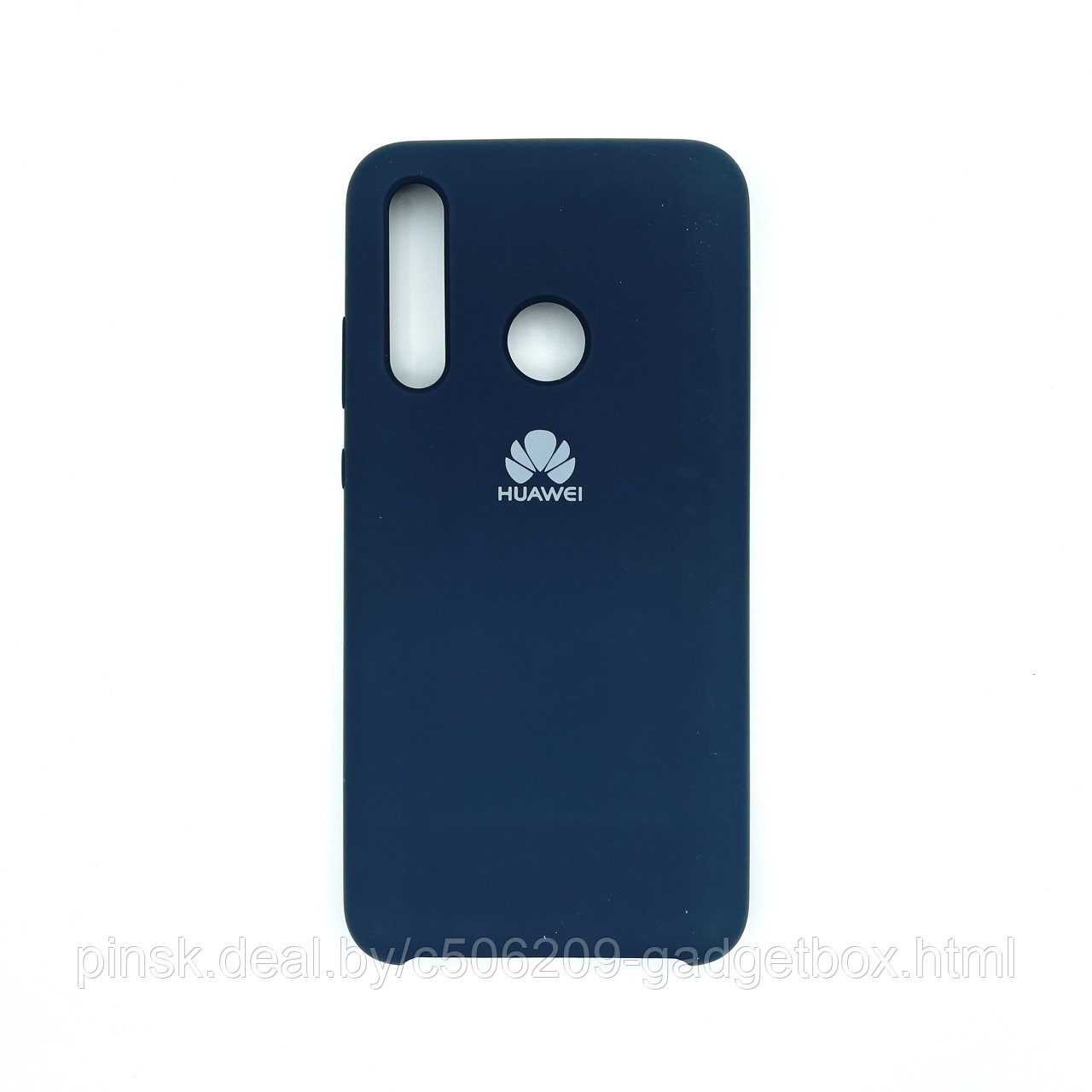 Чехол Silicone Cover для Huawei Honor 10i / Honor 20 Lite / P SMART 2019/ Honor 10 Lite, Темно-синий - фото 1 - id-p154459589