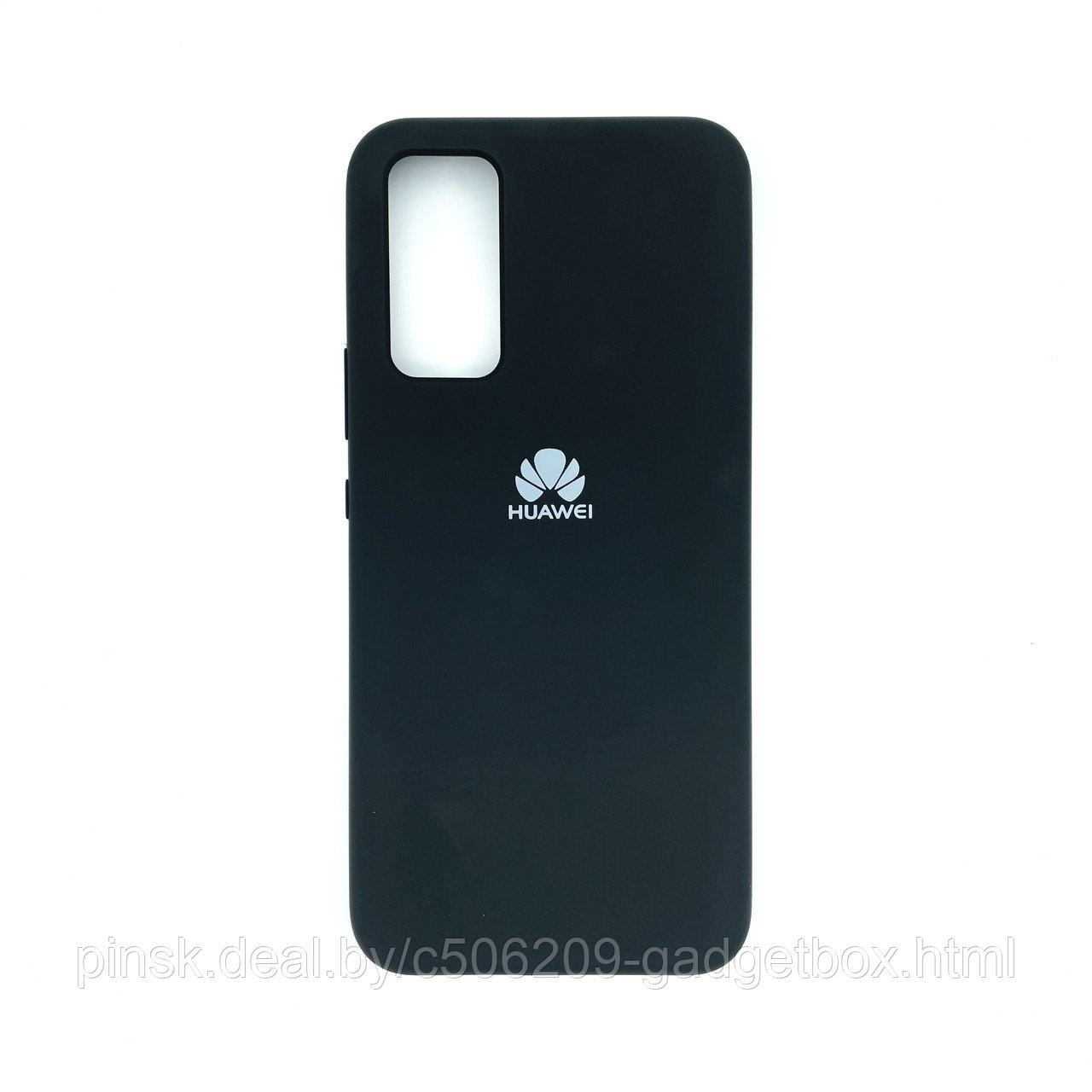 Чехол Silicone Cover для Huawei Honor 30, Черный - фото 1 - id-p154459591