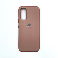 Чехол Silicone Cover для Huawei Honor 30, Песочно-розовый
