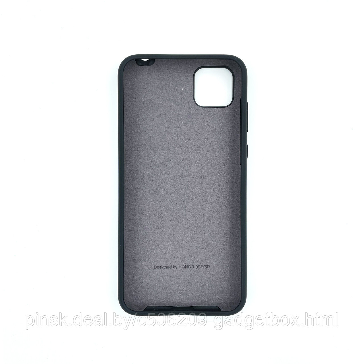 Чехол Silicone Cover для Huawei Y5p / Honor 9s, Черный - фото 2 - id-p154459598
