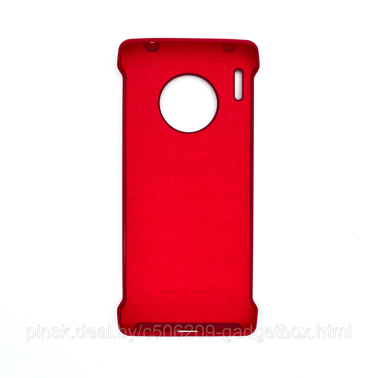 Чехол Silicone Cover для Huawei Mate 30 Pro, Красный - фото 2 - id-p154459620