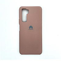 Чехол Silicone Cover для Huawei P 40 Lite 5G / Nova 7SE, Песочно-розовый