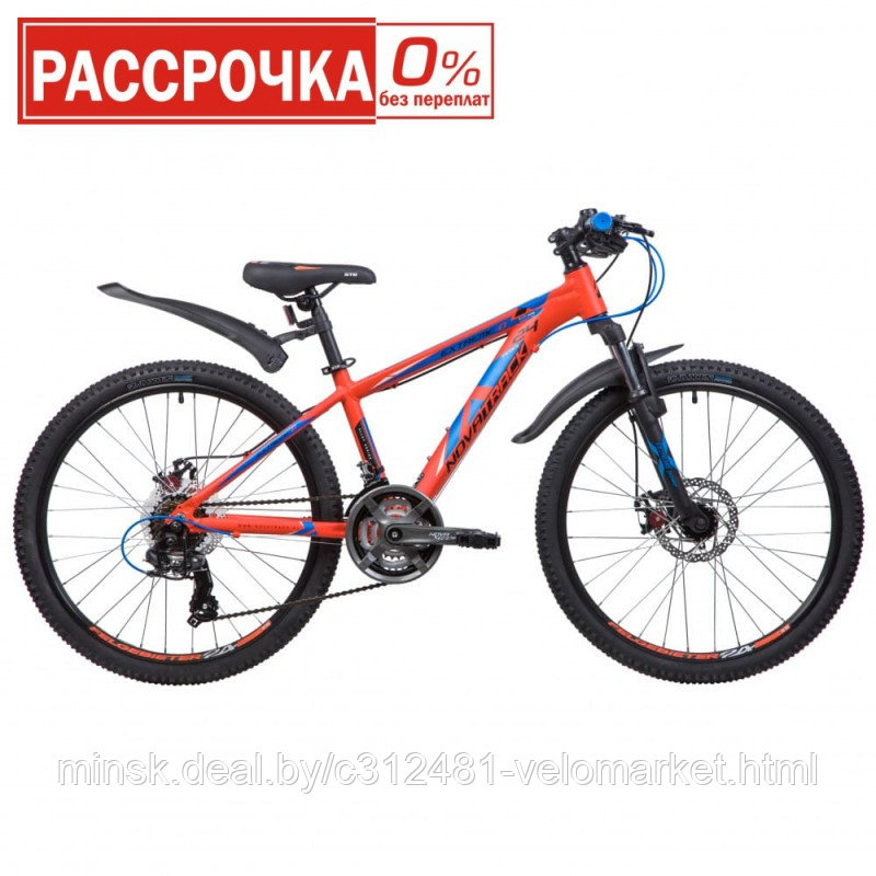 Велосипед NOVATRACK EXTREME 24 (2021) - фото 1 - id-p156060116