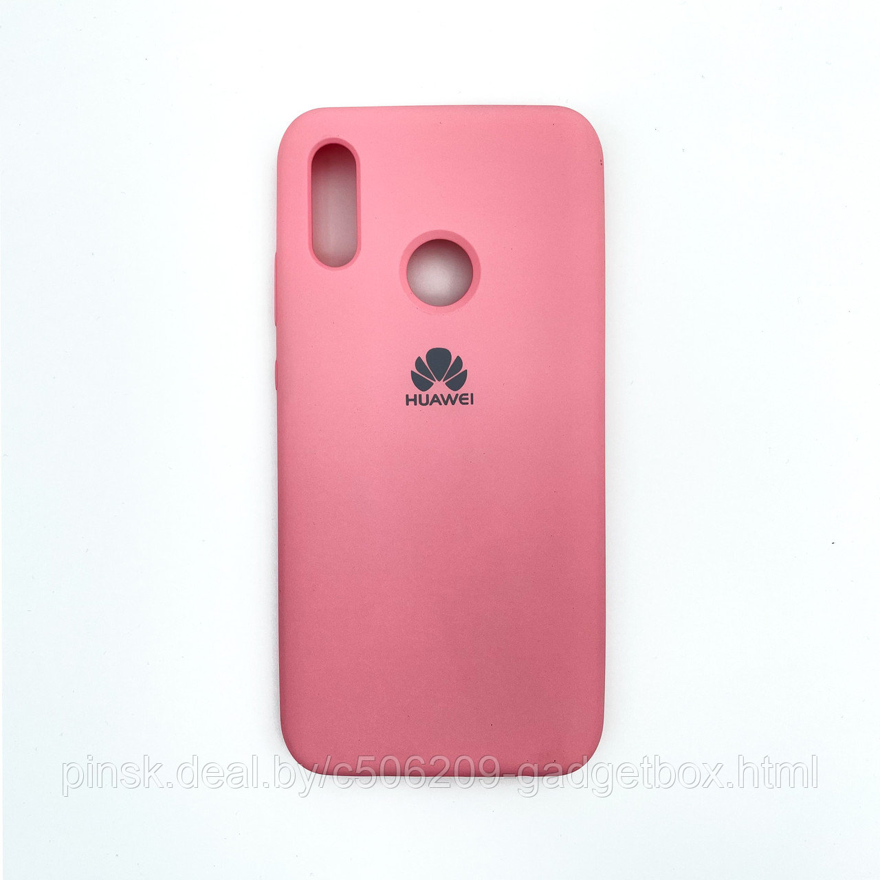 Чехол Silicone Cover для Huawei Honor 10i / Honor 20 Lite / P SMART 2019/ Honor 10 Lite, Нежно-розовый - фото 1 - id-p154459681