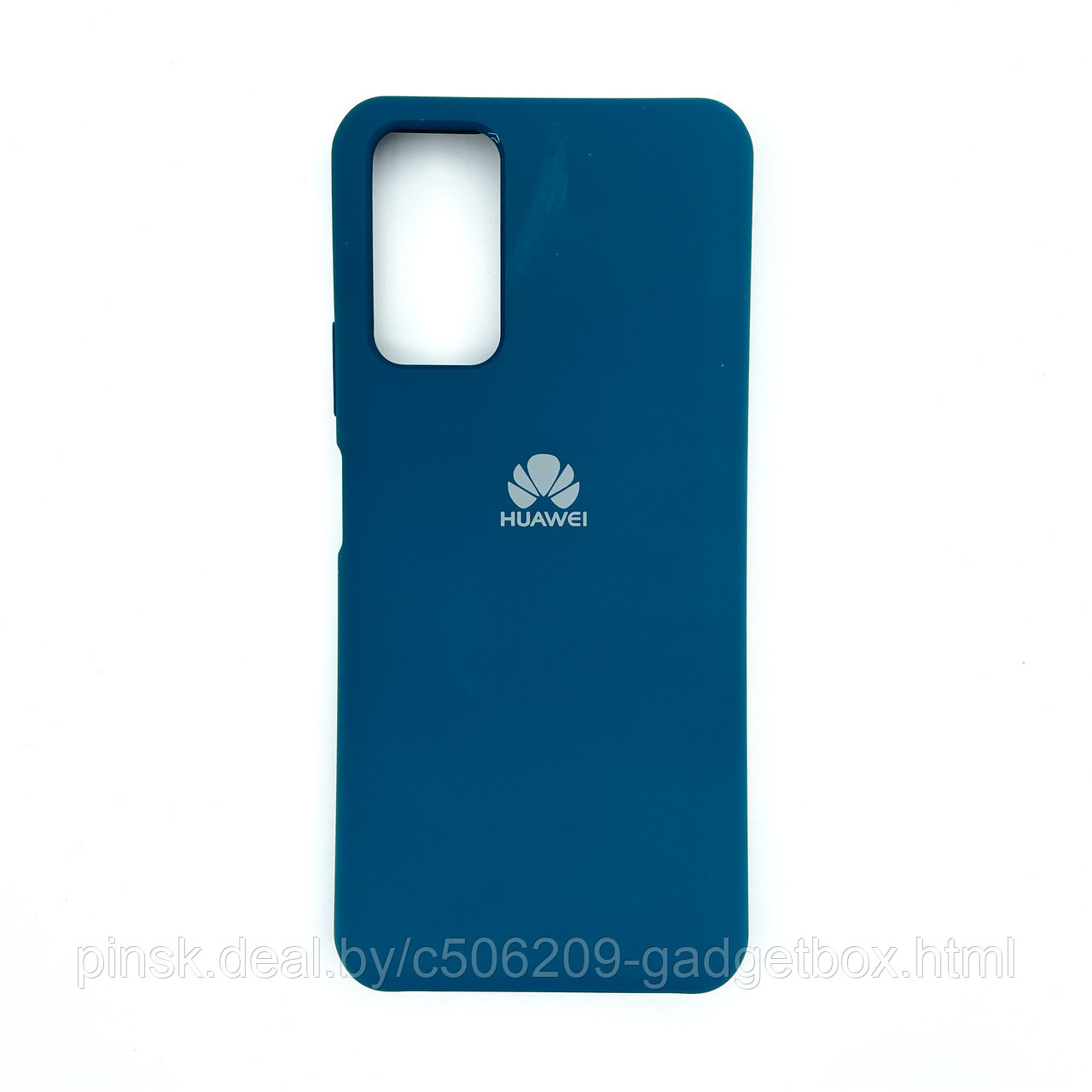 Чехол Silicone Cover для Huawei P Smart 2021 / Honor 10X Lite, Изумрудный - фото 1 - id-p154459683