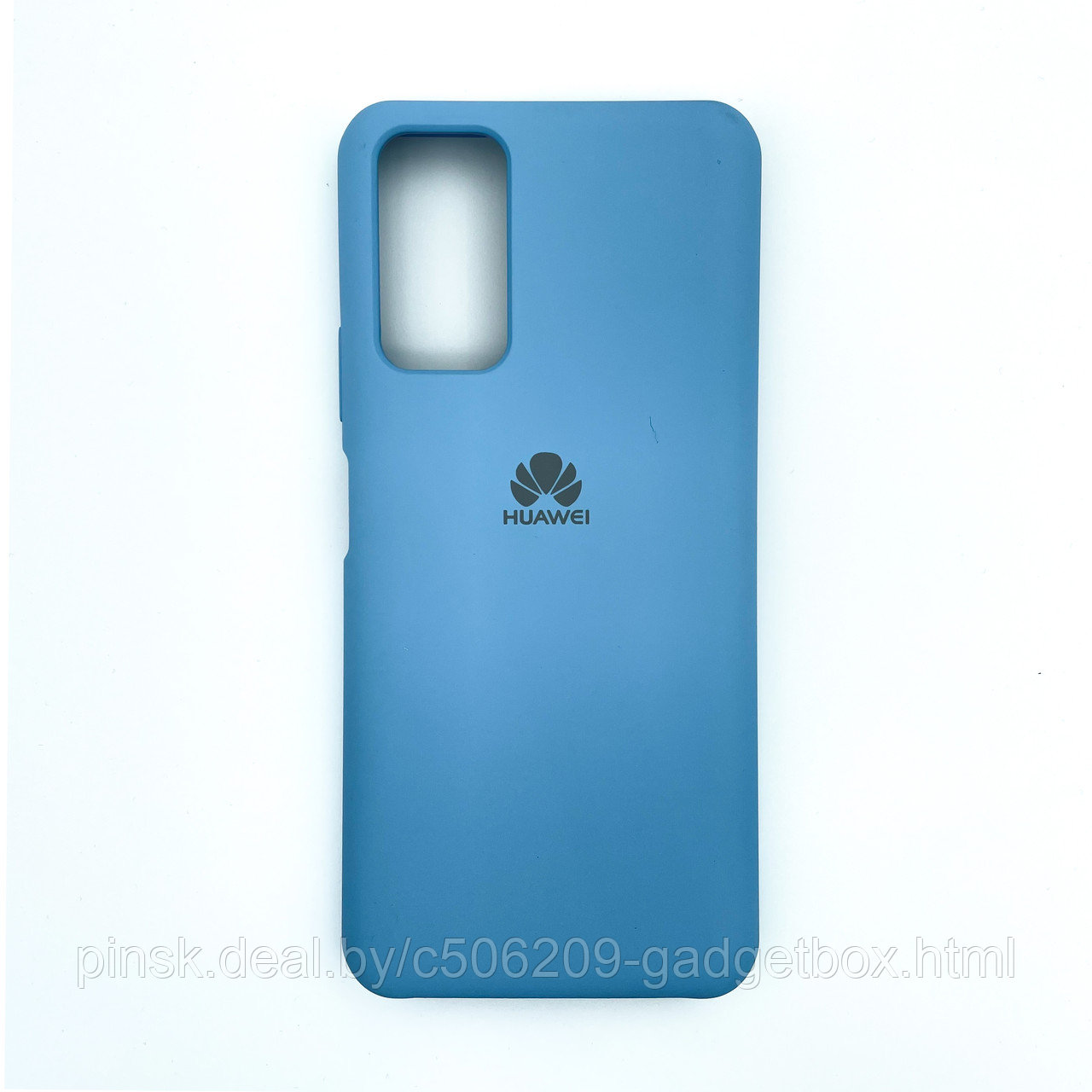 Чехол Silicone Cover для Huawei P Smart 2021 / Honor 10X Lite, Морской голубой - фото 1 - id-p154459684