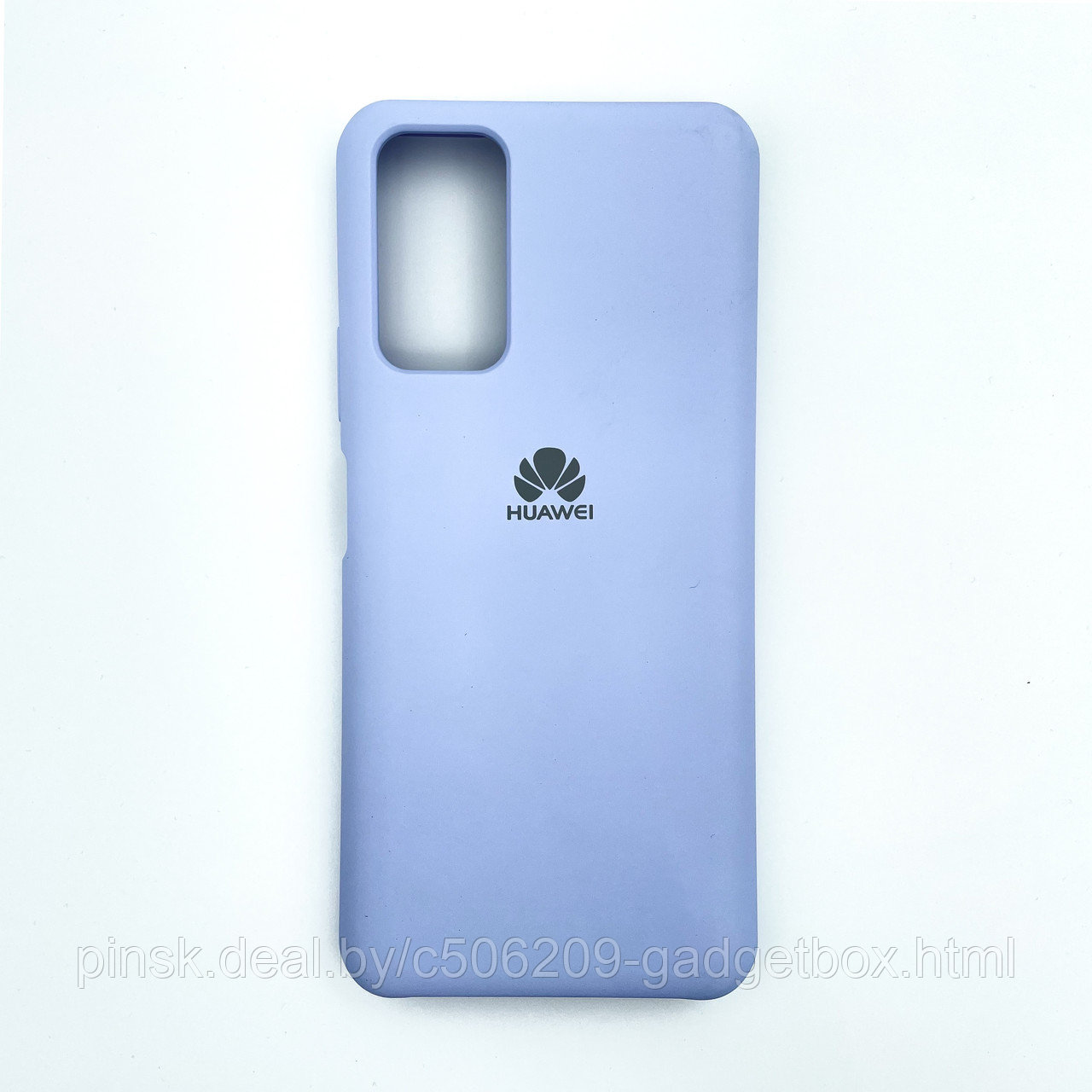 Чехол Silicone Cover для Huawei P Smart 2021 / Honor 10X Lite, Фиалковый - фото 1 - id-p154459682