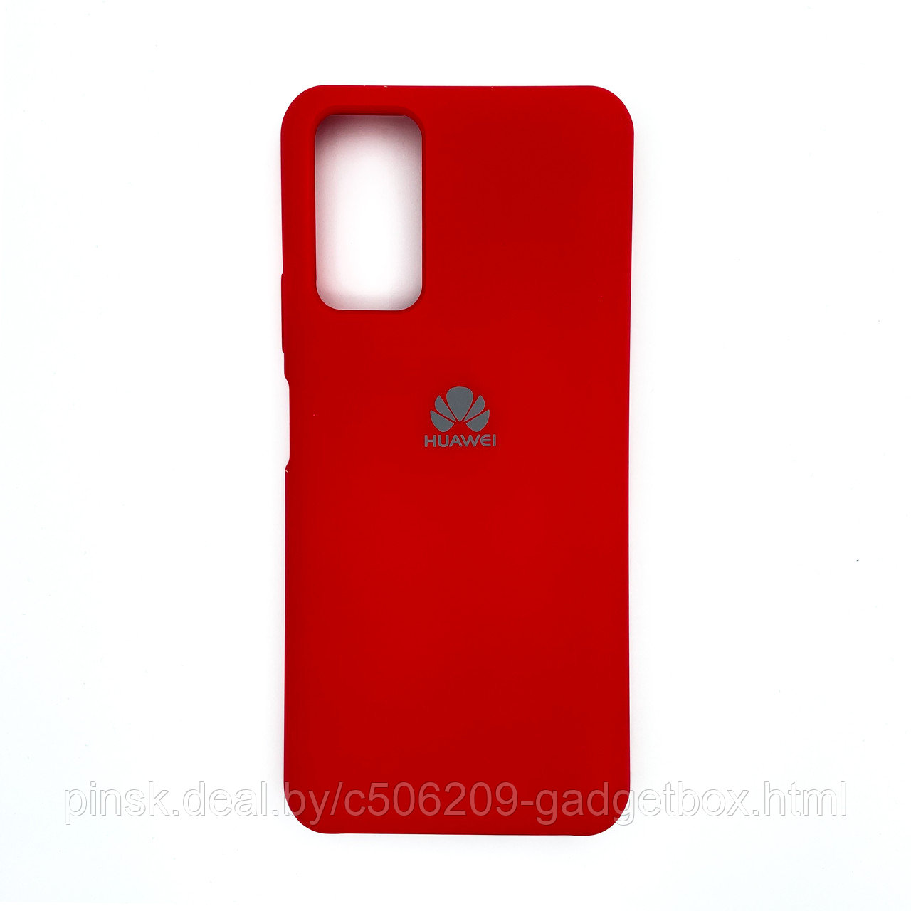 Чехол Silicone Cover для Huawei P Smart 2021 / Honor 10X Lite, Красный - фото 1 - id-p154459688