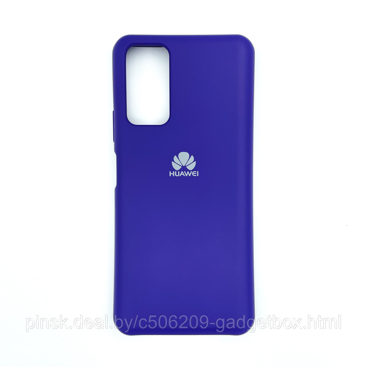 Чехол Silicone Cover для Huawei P Smart 2021 / Honor 10X Lite, Черничный - фото 1 - id-p154459687
