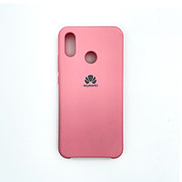 Чехол Silicone Cover для Huawei P20 Lite / Nova 3e / Nova 5i, Нежно-розовый