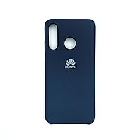 Чехол Silicone Cover для Huawei P30 Lite, Темно-синий