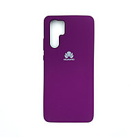 Чехол Silicone Cover для Huawei P30 Pro, Фиолетовый