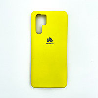 Чехол Silicone Cover для Huawei P30 Pro, Ярко-желтый