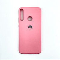 Чехол Silicone Cover для Huawei P40 Lite E / Honor 9C / Y7p, Нежно-розовый