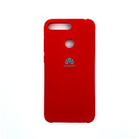 Чехол Silicone Cover для Huawei Y6 Prime 2018, Красный