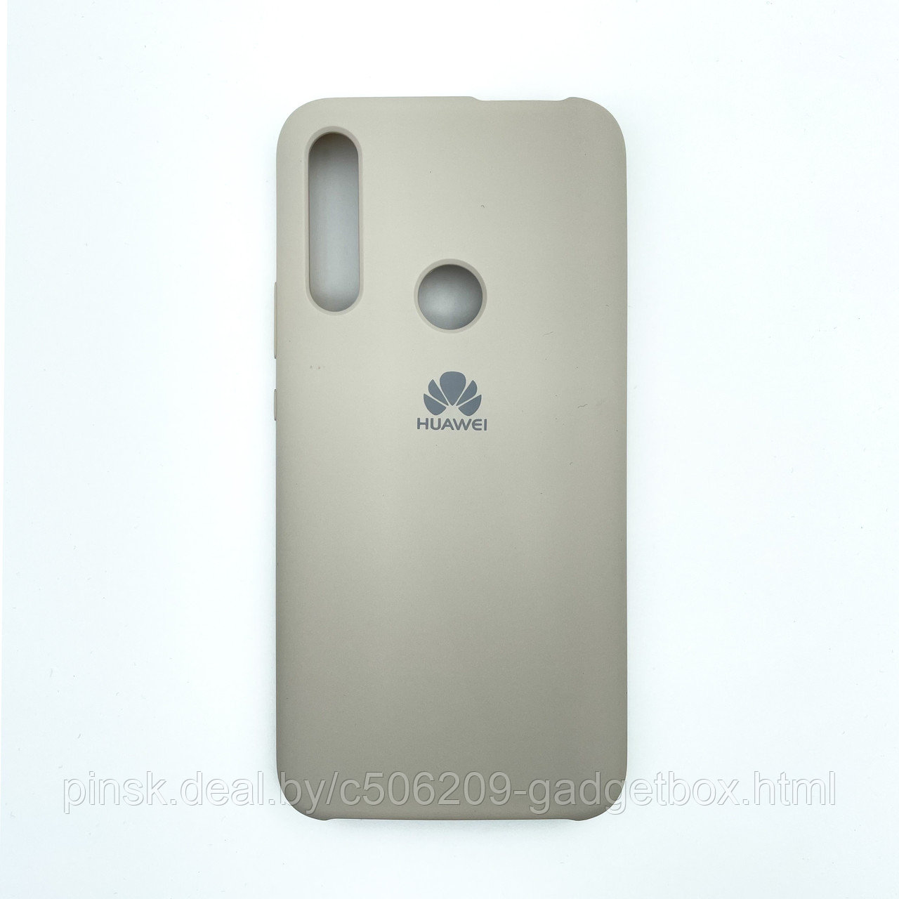 Чехол Silicone Cover для Huawei Y9 Prime 2019 / P SMART Z, Кремовый - фото 1 - id-p154459873