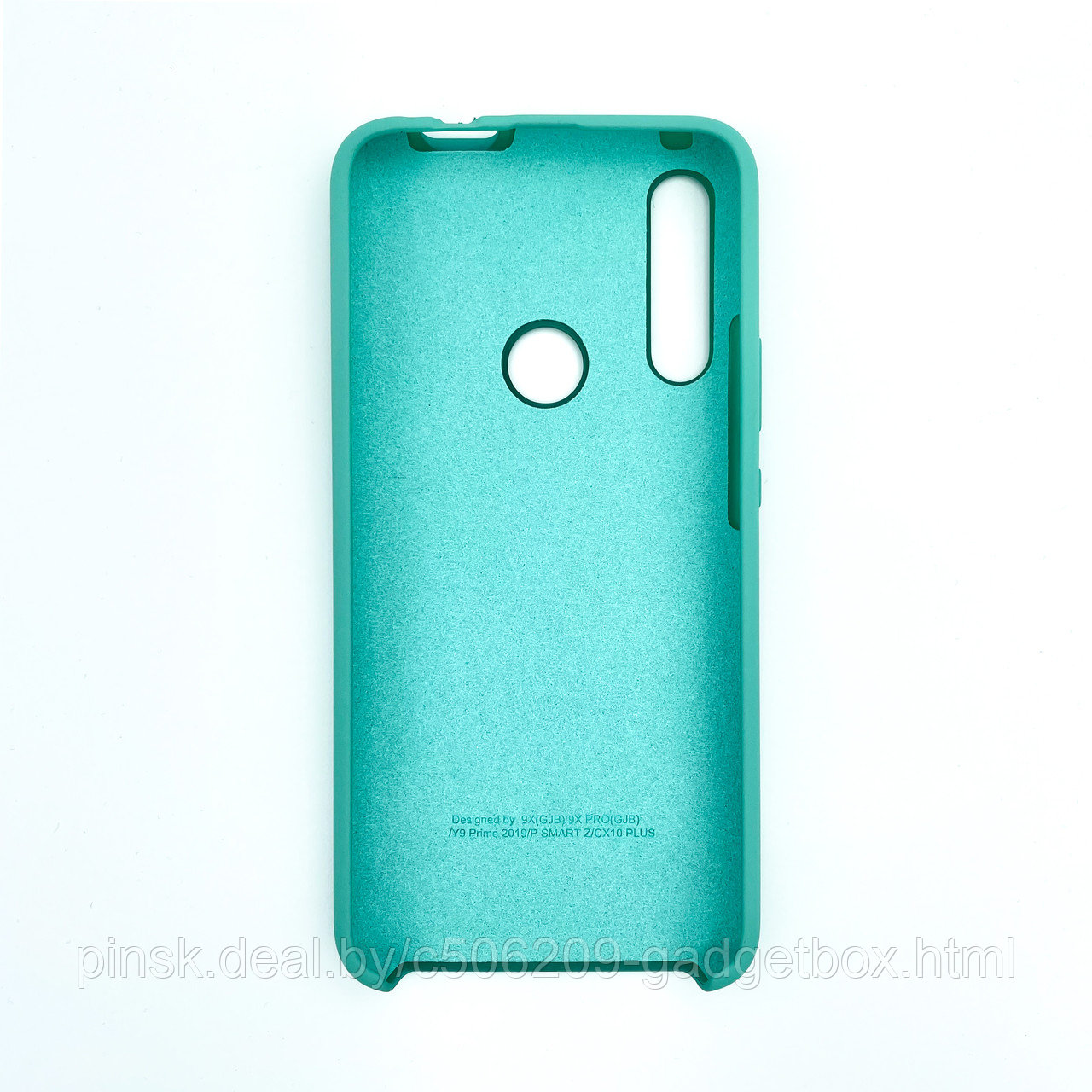 Чехол Silicone Cover для Huawei Y9 Prime 2019 / P SMART Z, Мятный - фото 2 - id-p154459874