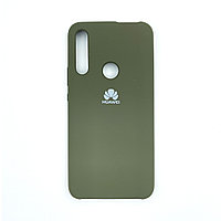 Чехол Silicone Cover для Huawei Y9 Prime 2019 / P SMART Z, Темно-оливковый