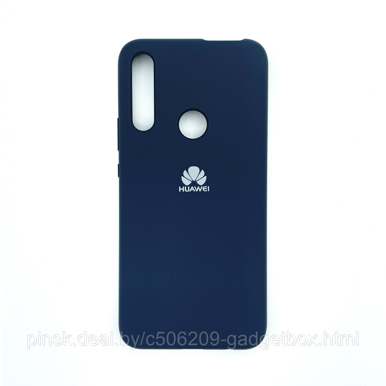 Чехол Silicone Cover для Huawei Y9 Prime 2019 / P SMART Z, Темно-синий - фото 1 - id-p154459878