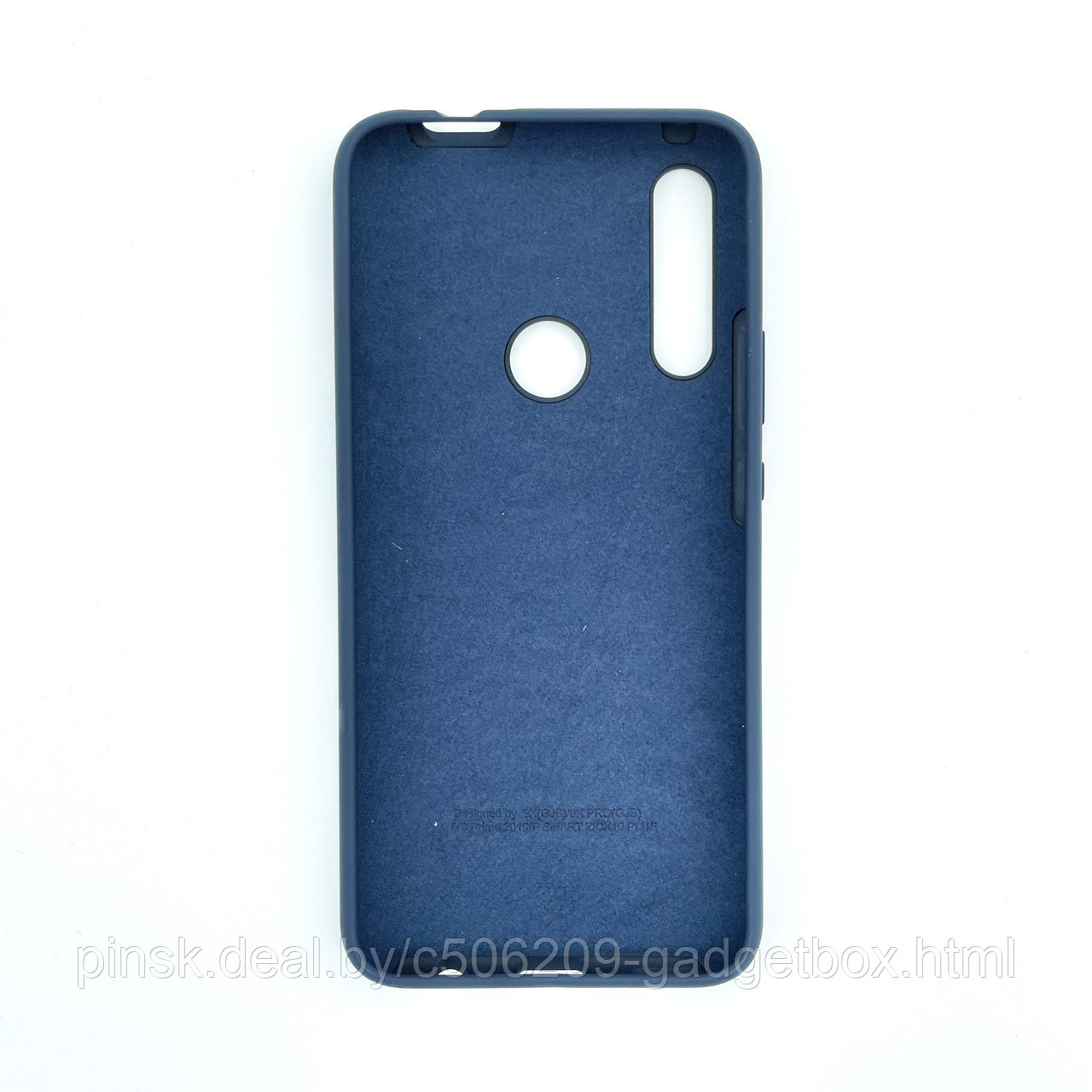 Чехол Silicone Cover для Huawei Y9 Prime 2019 / P SMART Z, Темно-синий - фото 2 - id-p154459878