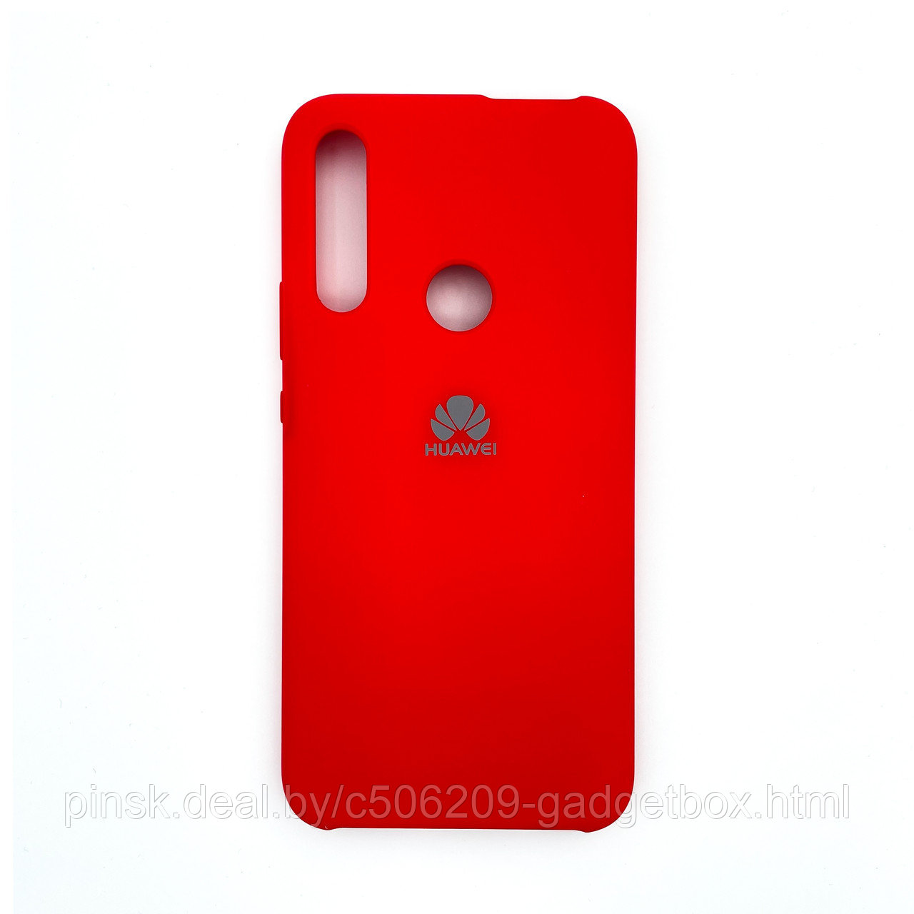 Чехол Silicone Cover для Huawei Y9 Prime 2019 / P SMART Z, Красный - фото 1 - id-p154459876