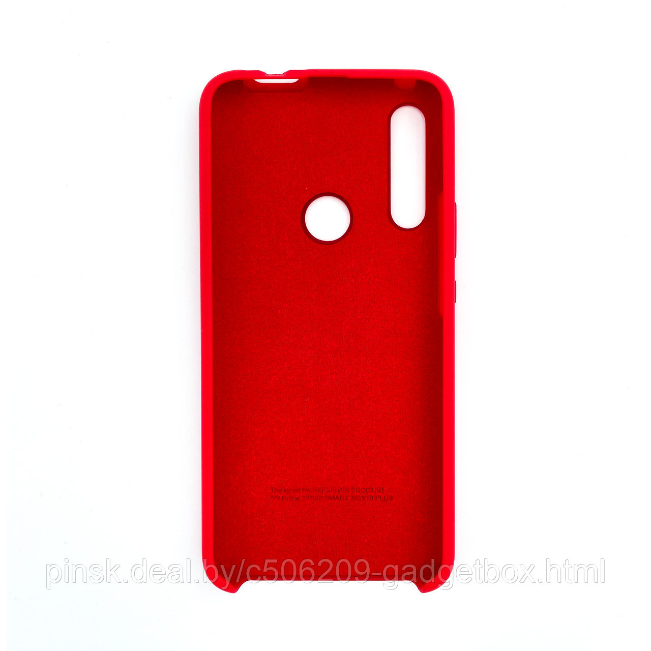 Чехол Silicone Cover для Huawei Y9 Prime 2019 / P SMART Z, Красный - фото 2 - id-p154459876