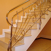 Изготовление и монтаж декоративных ограждений для лестниц