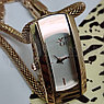 Часы браслет женские СК прямоугольная форма  Серебро, фото 3