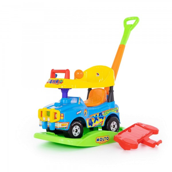 Детская игрушка Автомобиль Джип-каталка "Викинг" многофункциональный (голубой) арт. 62963 Полесье - фото 1 - id-p156099781