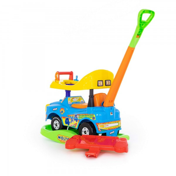 Детская игрушка Автомобиль Джип-каталка "Викинг" многофункциональный (голубой) арт. 62963 Полесье - фото 3 - id-p156099781