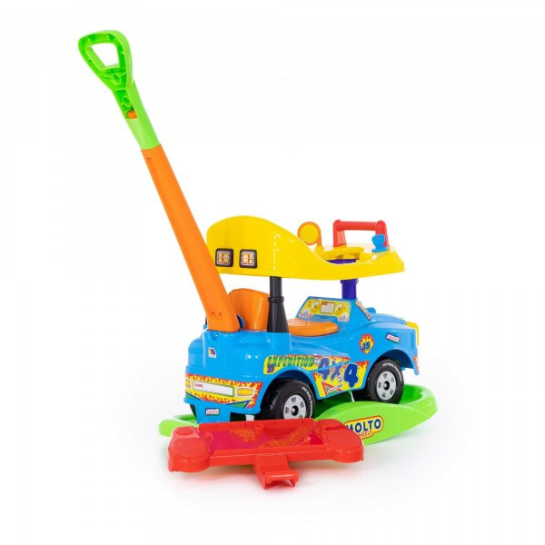 Детская игрушка Автомобиль Джип-каталка "Викинг" многофункциональный (голубой) арт. 62963 Полесье - фото 4 - id-p156099781