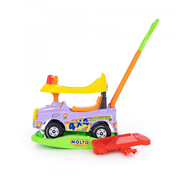 Детская игрушка Автомобиль Джип-каталка "Викинг" многофункциональный (сиреневый) арт. 62987 Полесье - фото 2 - id-p156099782