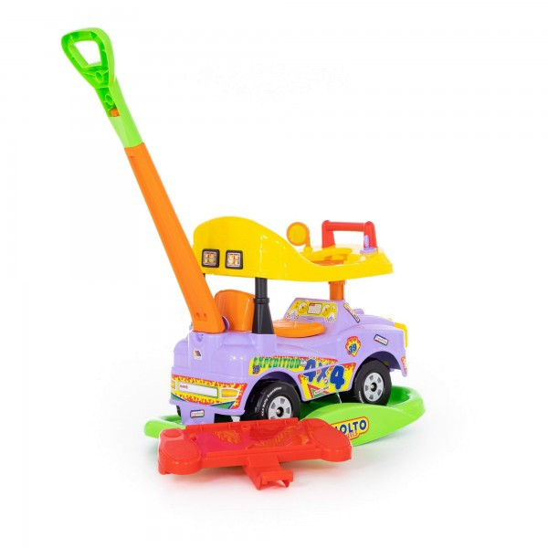 Детская игрушка Автомобиль Джип-каталка "Викинг" многофункциональный (сиреневый) арт. 62987 Полесье - фото 4 - id-p156099782