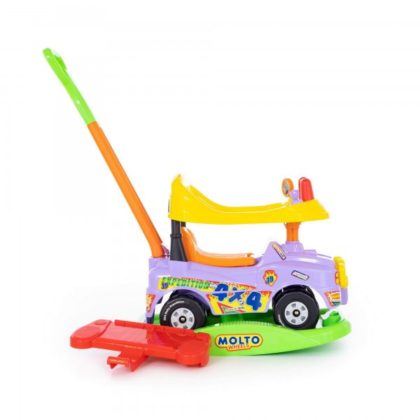 Детская игрушка Автомобиль Джип-каталка "Викинг" многофункциональный (сиреневый) арт. 62987 Полесье - фото 5 - id-p156099782