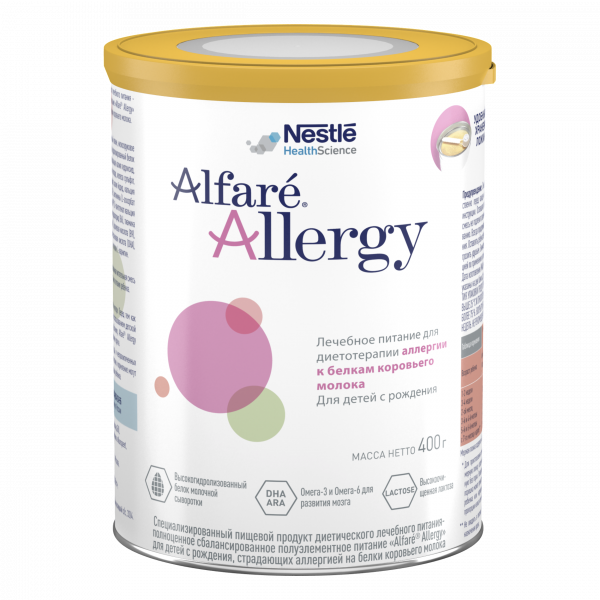 Смесь Nestle Alfare Allergy для страдающих аллергией 400г - фото 1 - id-p152583978