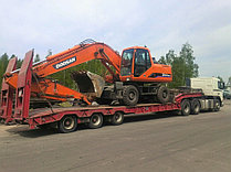 Перевозка колесного экскаватора DOOSAN 210 WV