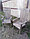 Кресло садовое и банное из массива сосны "Веер", фото 2