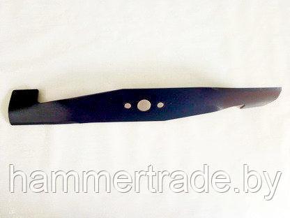 Нож 38 см для колесной газонокосилки, 380х50х2,5 мм, центр. отверстие 18 мм - фото 1 - id-p102087818