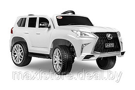 Детский электромобиль Kid’s Care Lexus LX 570 4х4 (белый)