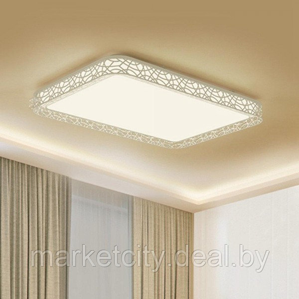 Потолочный светильник Xiaomi Yeelight YILAI Rectangle Style Hollow PRO Ceiling Lamp 900mm (YIXD07YI), CN - фото 1 - id-p156128808