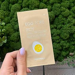 TonyMoly Пластырь для носа от черных точек EGG PORE Nose Pack, 1 шт