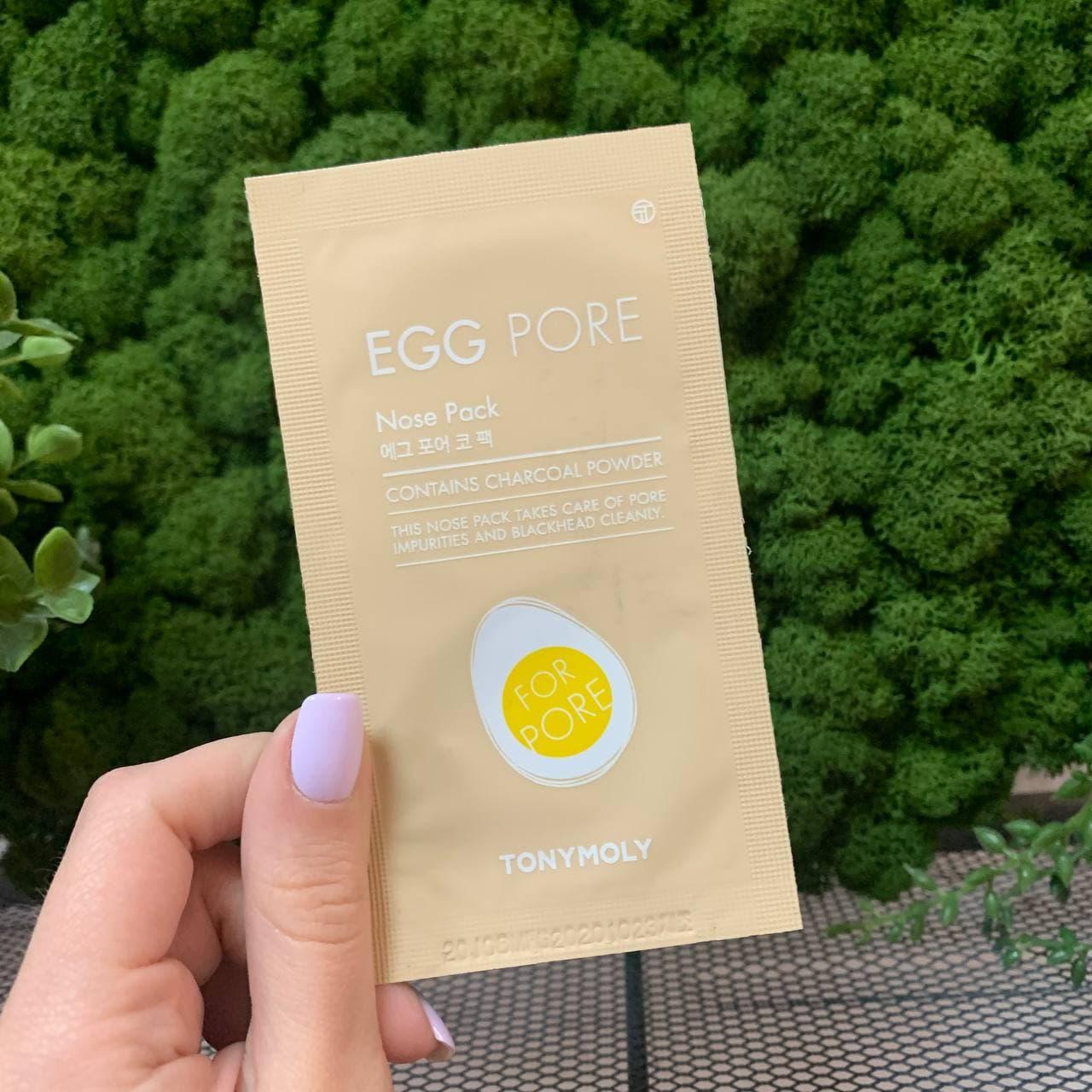 TonyMoly Пластырь для носа от черных точек EGG PORE Nose Pack, 1 шт - фото 1 - id-p156131261