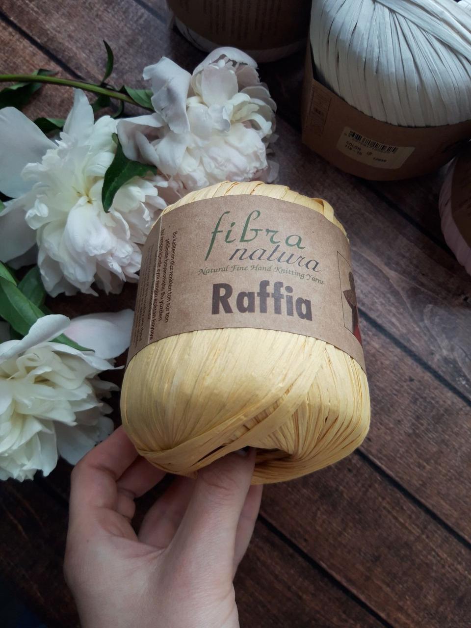 Рафия Фибра Натура (Fibra Natura Raffia) цвет 116-21 солома - фото 3 - id-p156127634