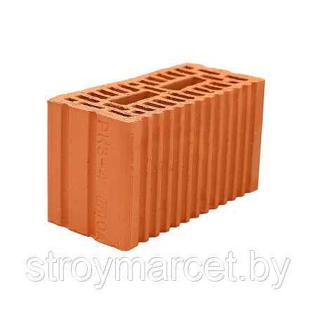 Блок керамический поризованный пустотелый 250х120х138 2NF - фото 1 - id-p71920219