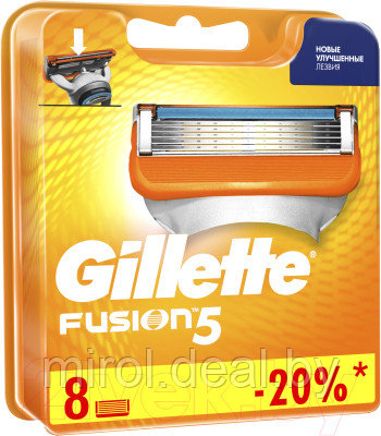 Сменные кассеты Gillette Fusion - фото 3 - id-p144691604