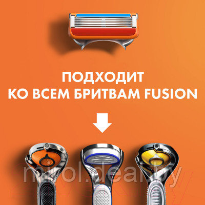 Сменные кассеты Gillette Fusion - фото 5 - id-p144691604