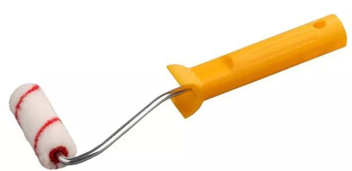 Мини-ролик STAYER "MASTER" NYLON ПОЛИАМИД малярный, ворс 8мм, бюгель 6мм, 15х70мм