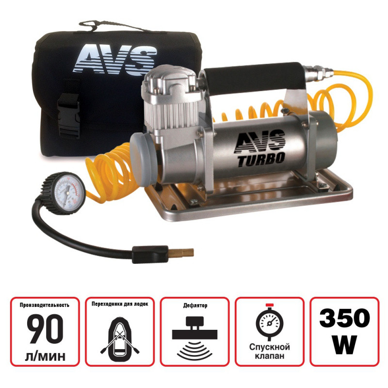 Автомобильный компрессор AVS Turbo KS 900 - фото 1 - id-p156149625